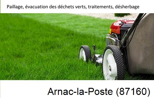 Entreprise de paysage pour entretien de jardin Arnac-la-Poste-87160