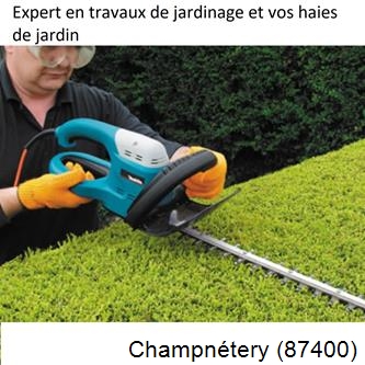 Taille et entretien jardin Champnétery-87400
