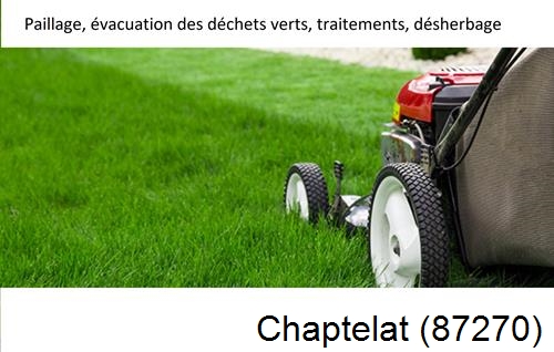 Entreprise de paysage pour entretien de jardin Chaptelat-87270