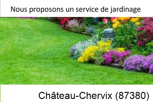 Paysagiste, travaux extérieur Château-Chervix-87380
